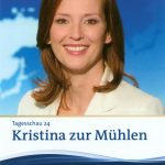 Kristina zur Mühlen | Autogrammkarte Tagesschau24