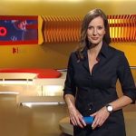 TV-Moderatorin Kristina zur Mühlen im nano-Studio