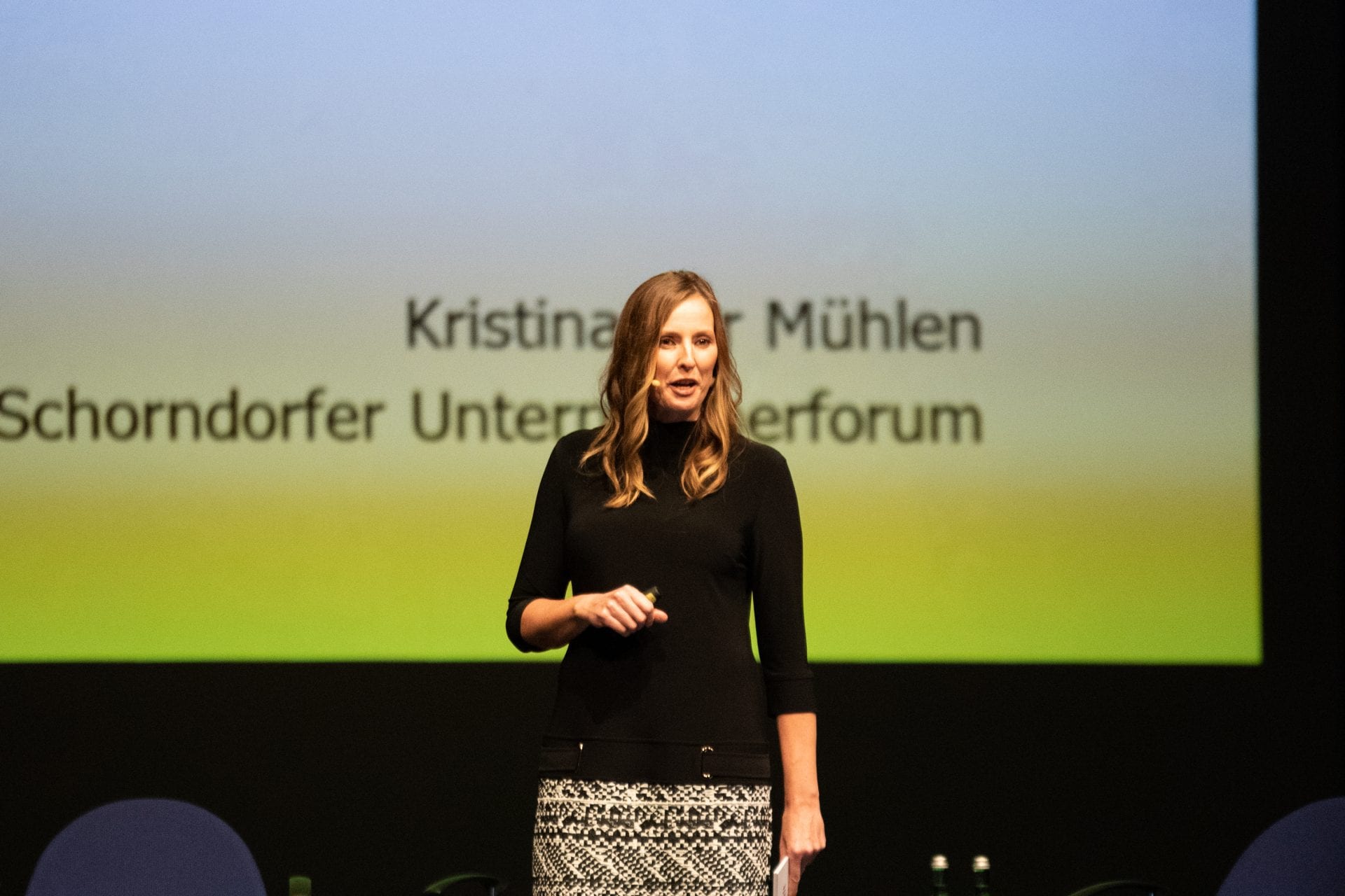 Keynote Speakerin Kristina zur Mühlen auf dem Schorndorfer Unternehmerforum 2018